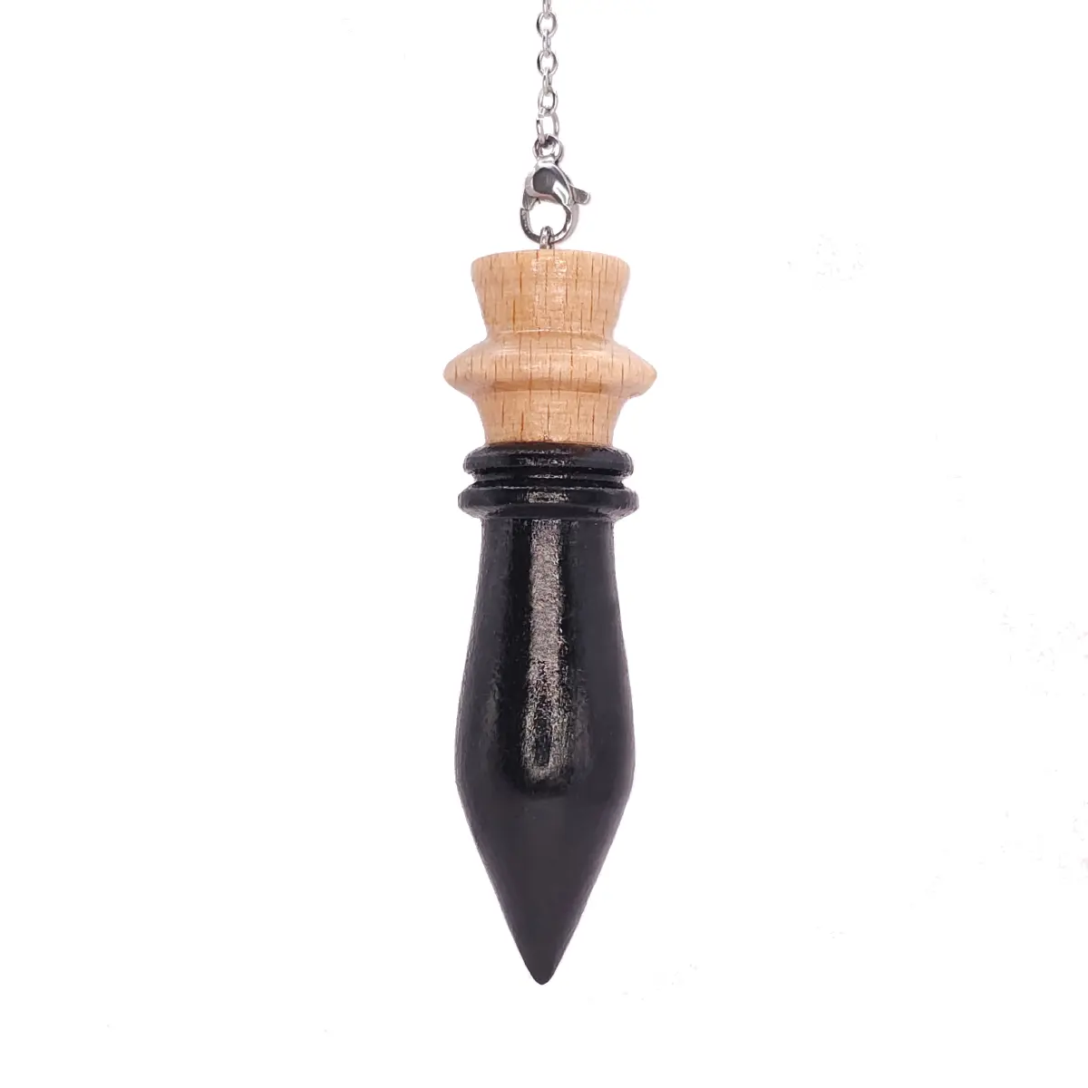 Pendule divinatoire Sirius - noir - en bois